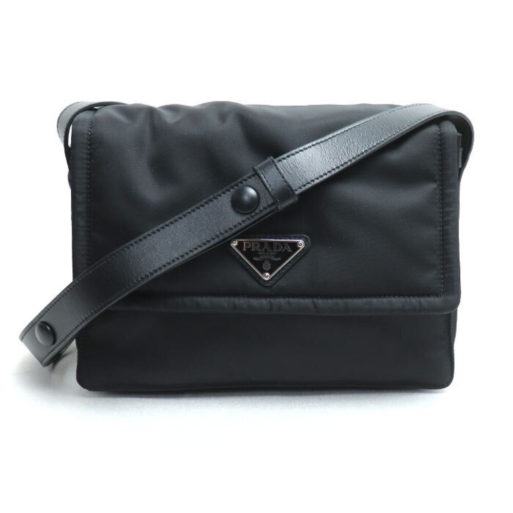 Prada Padded Re Shoulder Bag Black